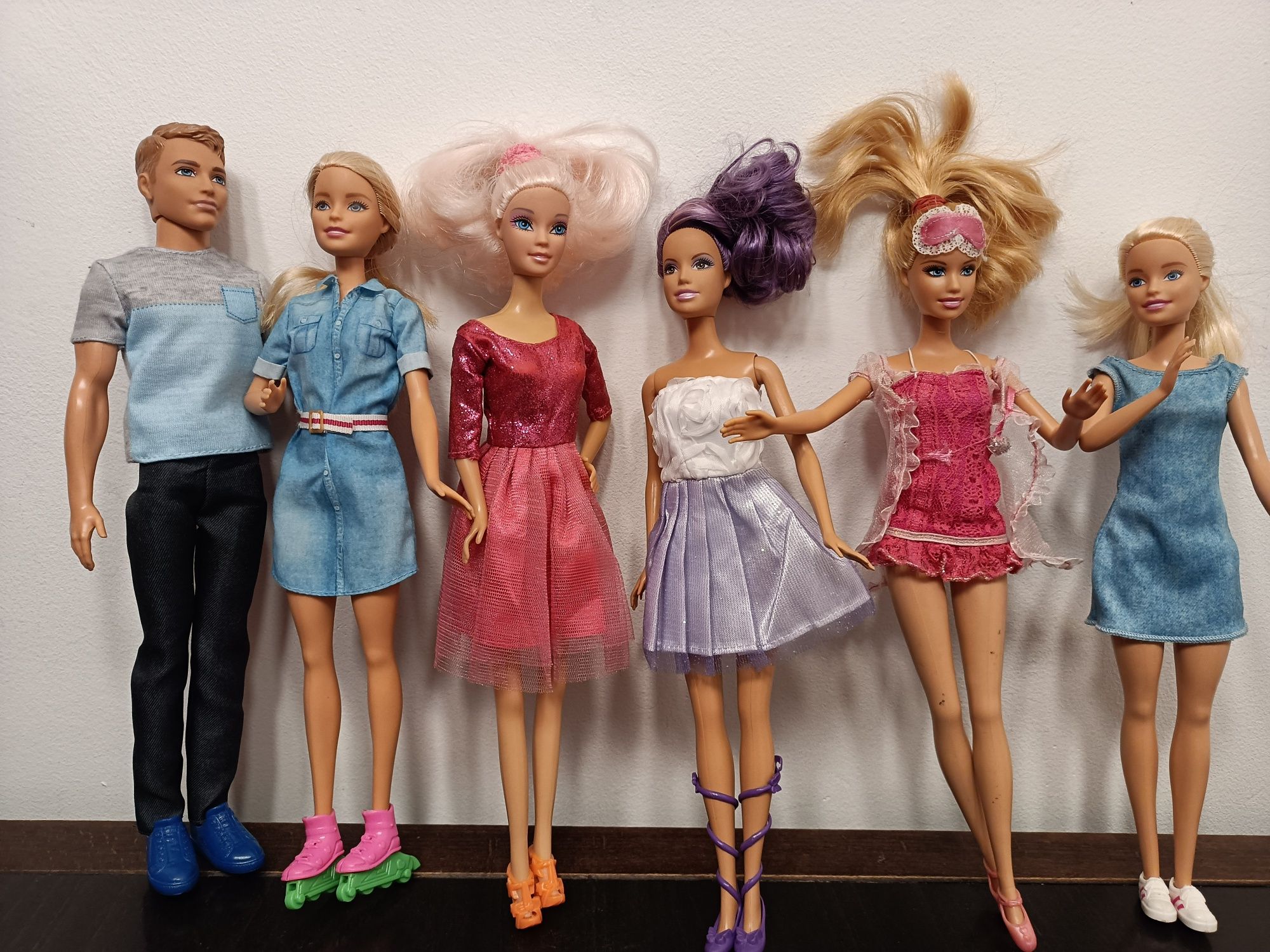Zestaw Barbie Ken ubrania akcesoria