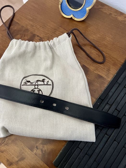 Hermes Skorzany Pasek Oryginalny