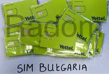 SIM Bułgaria nowy starter z Bułgarii aktywny + 359 sieci Yettel
