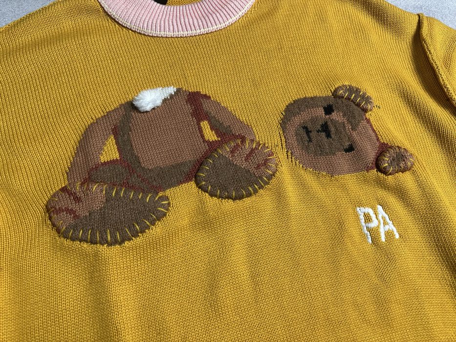 Светр Palm Angels PA Bear Sweater Orange Pink