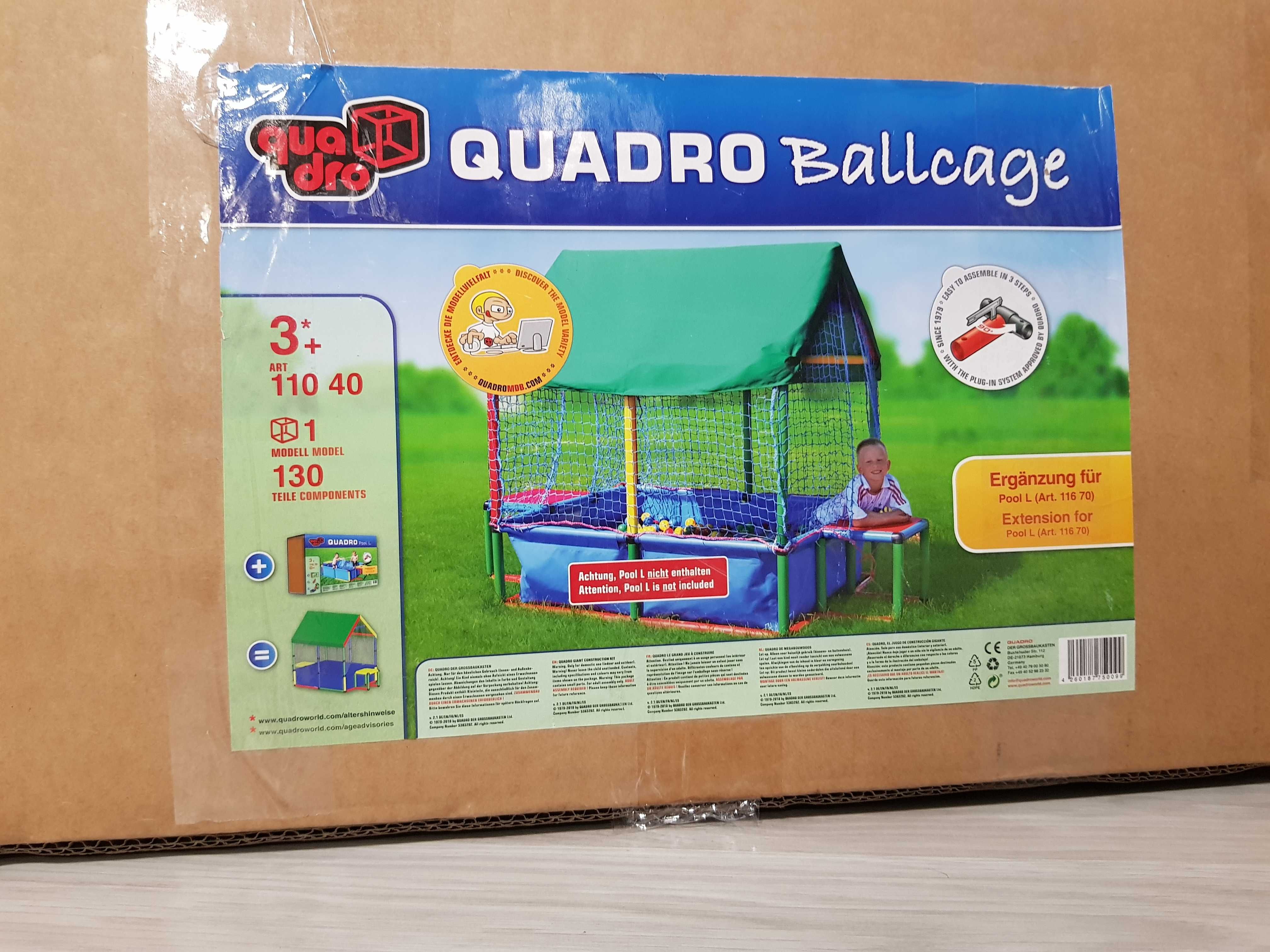 QUADRO BALLCAGE 11040 zadaszenie do basenu