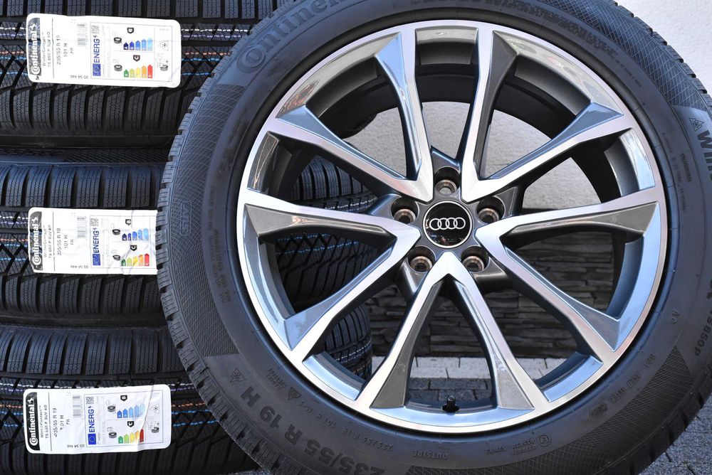 Nowe koła zimowe ORYGINAŁ Audi Q5 SQ5 19" Continental AO 2025r