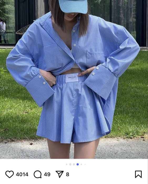 Костюм (шорти та сорочка) Cher17