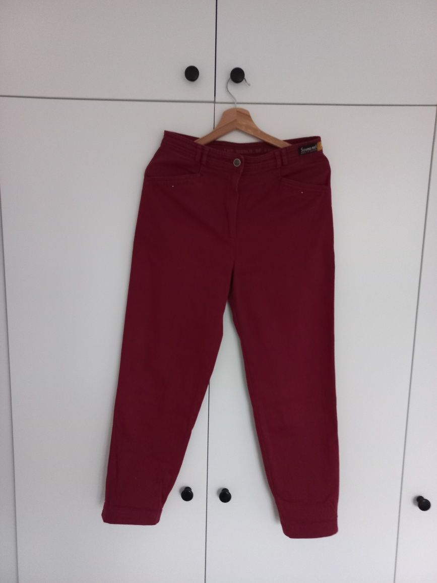 Bawełniane spodnie vintage rozmiar 40 Sound no 1