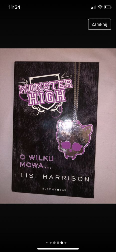 Monster High Książki Cała Seria Lisi Harrison