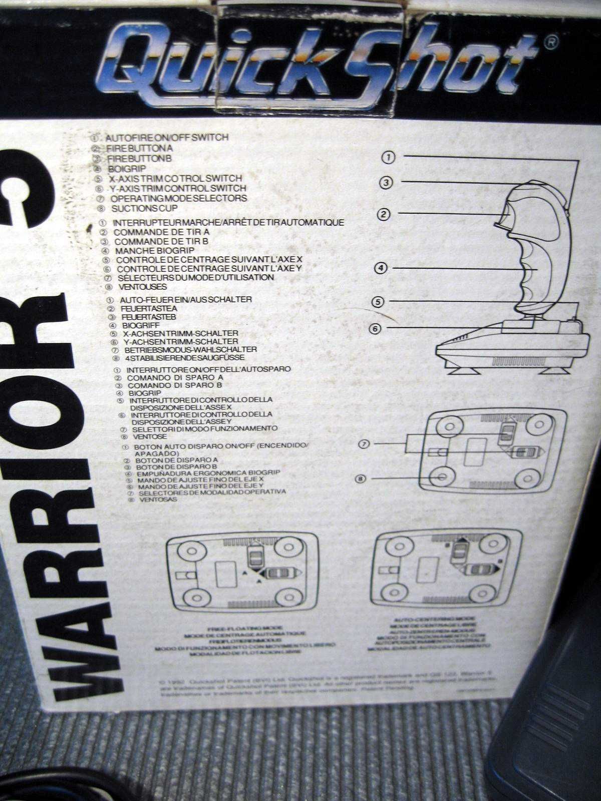 Joystick Warrior 5 QuickShot