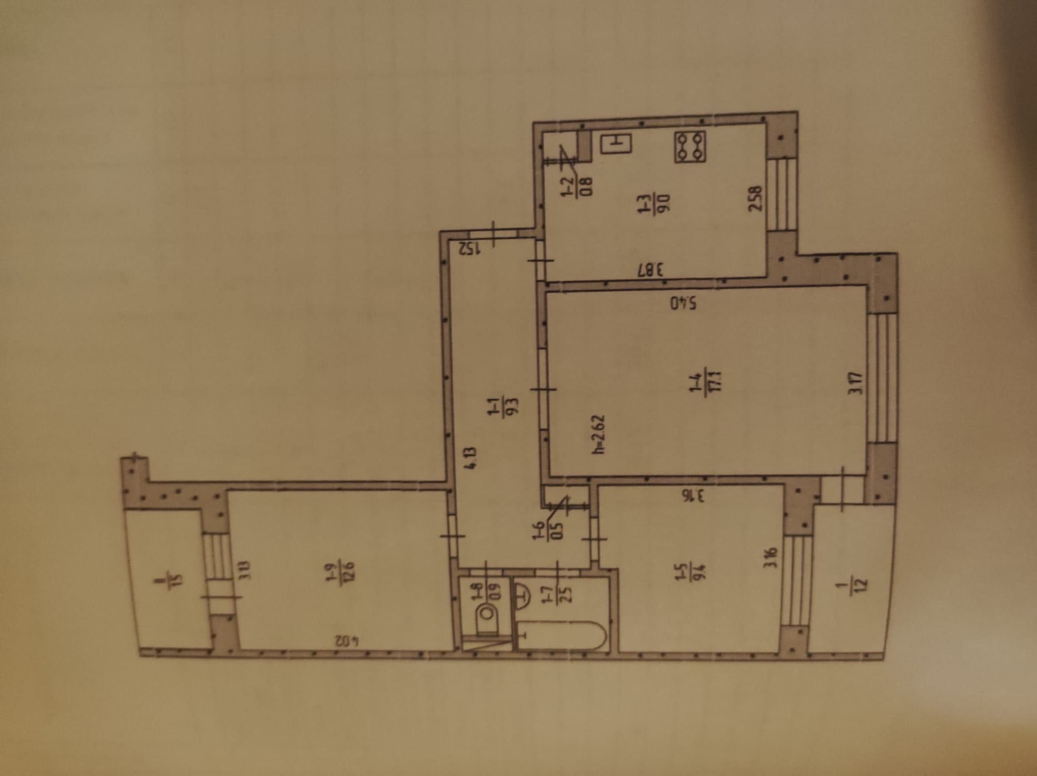 Продається 3х кімнатна квартира