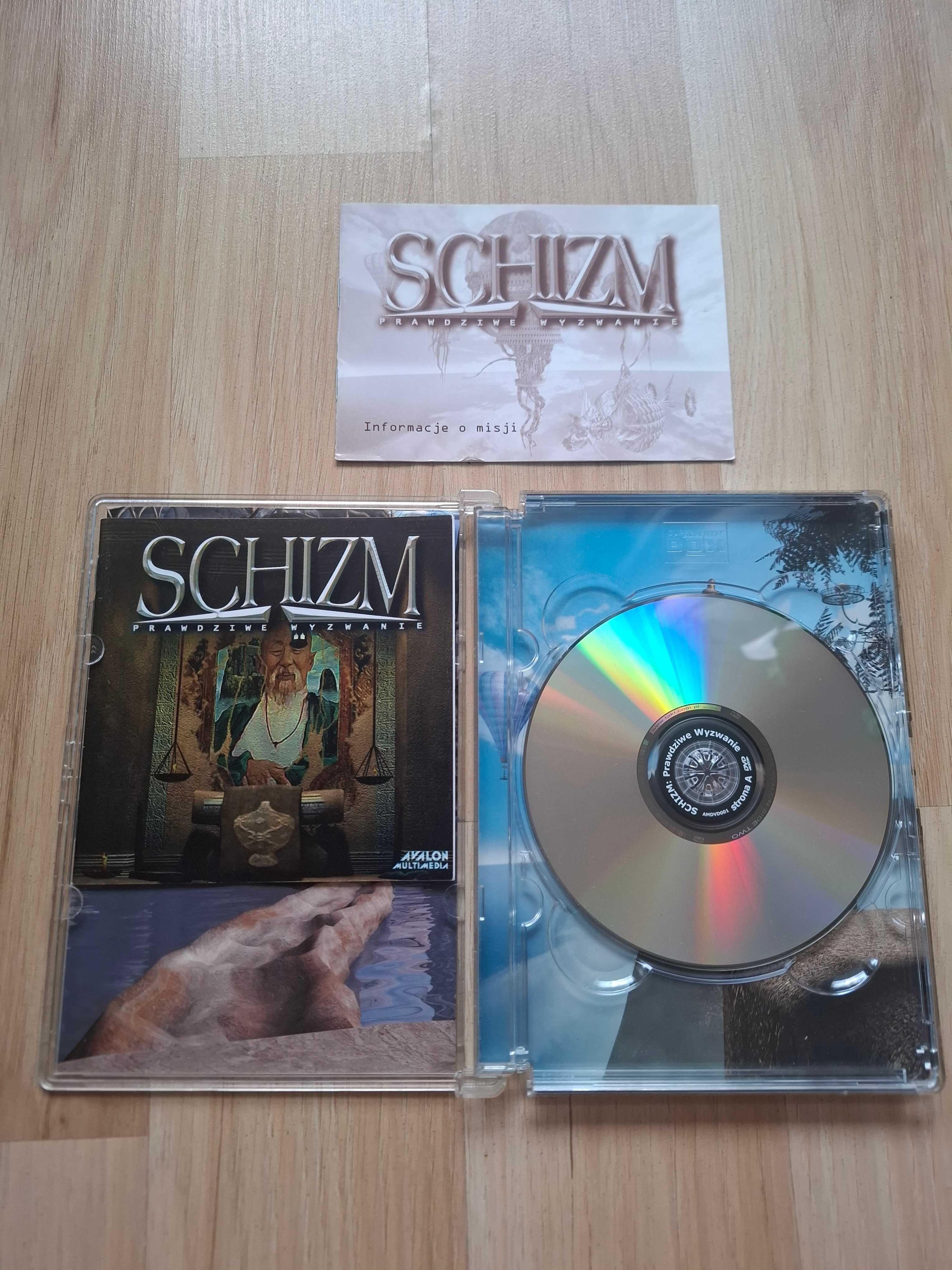 Schizm Prawdziwe Wyzwanie PC DVD PL gra przygodowa Avalon