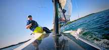 Żaglówka Skiff Rs100 - 2 kpl żagli, (wózek slipowy, przyczepa - opcja)