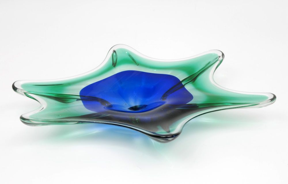 Par de garrafas em cristal