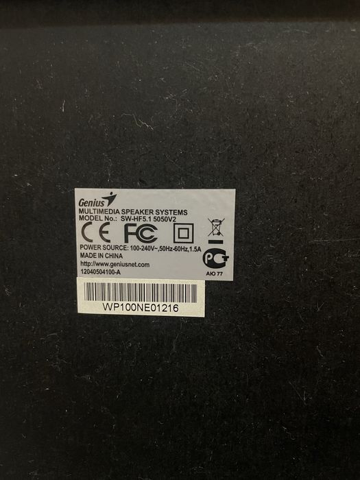 Колонки GENIUS,акустичні колонки