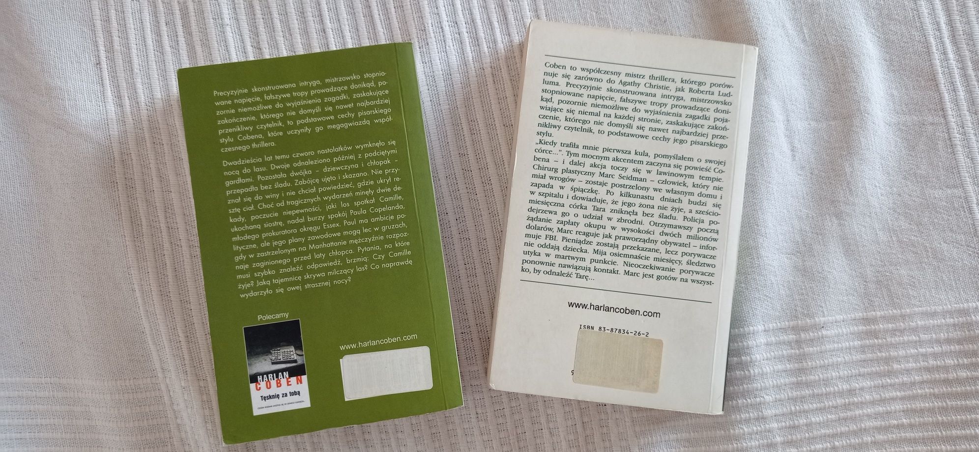 Harlan Coben - W głębi lasu i Jedyna szansa