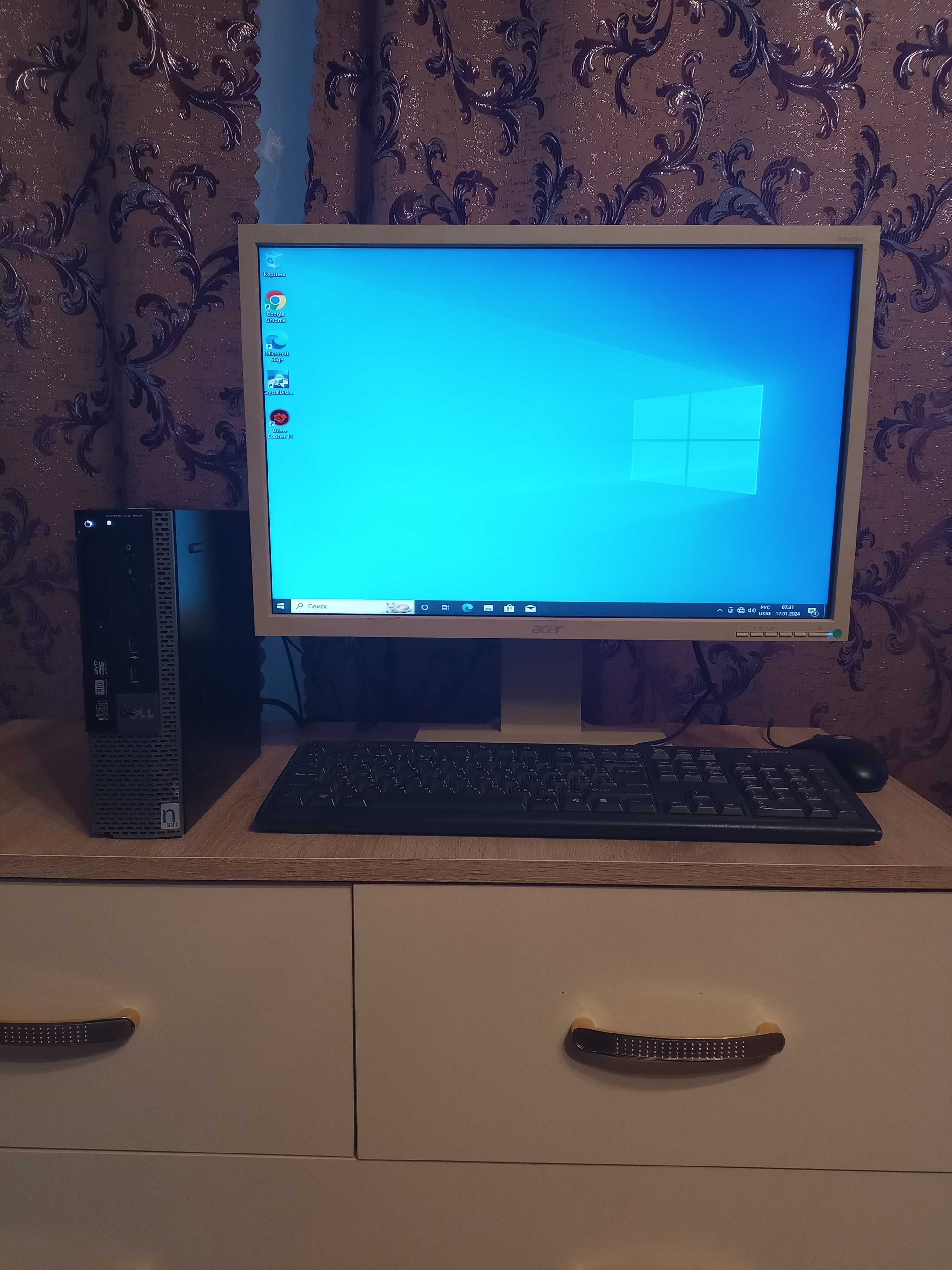 ПК( Intel® Core™ i5-3570S , 4/500 Gb)+монітор 22"