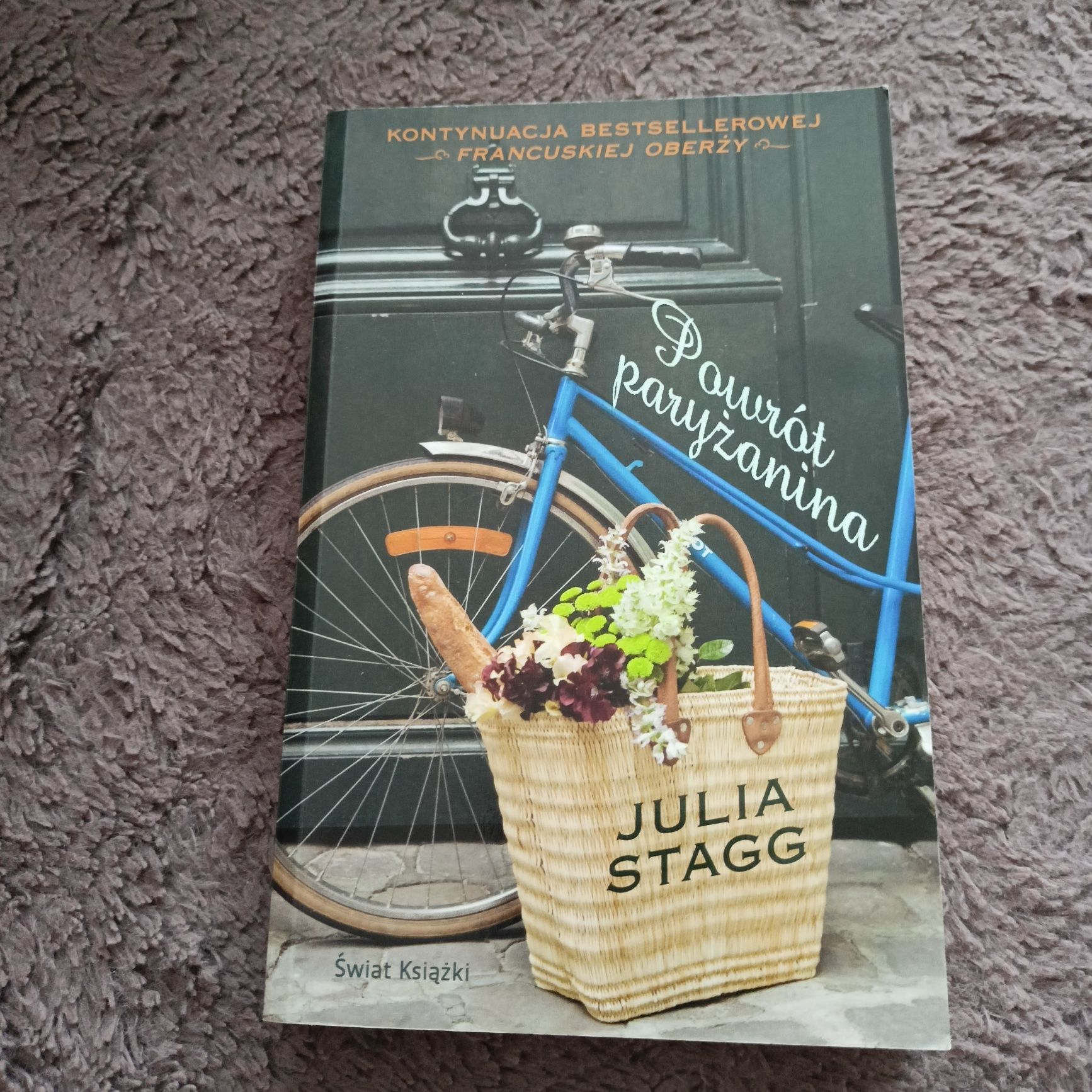 Książka "Powrót Paryżanina" Julia Stagg
