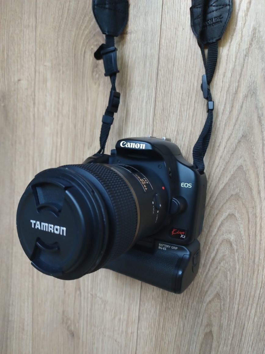 Canon eos 450d + tamron SP AF 90 mm f/2.8 Di Macro zestaw jak NOWY