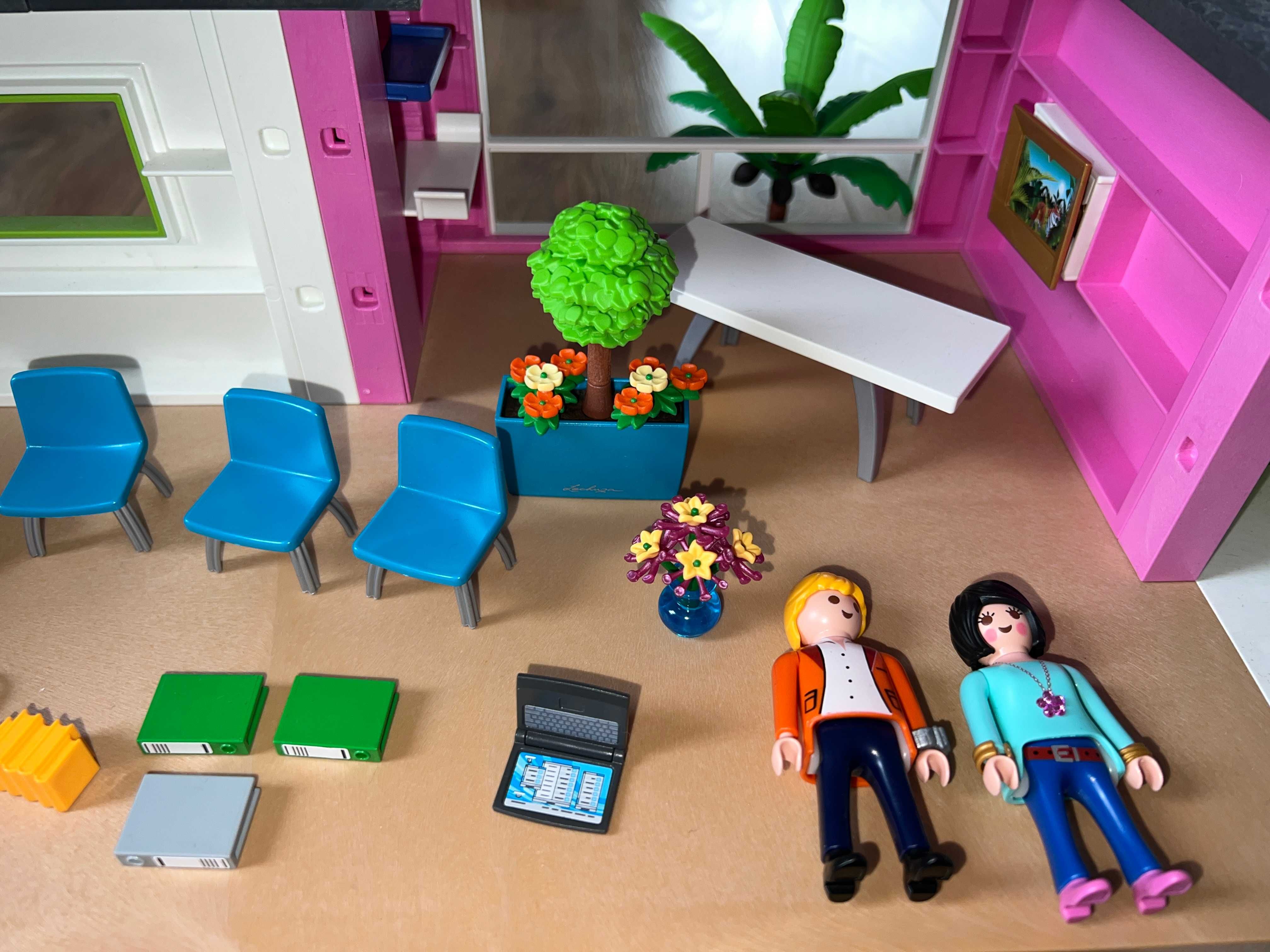 Playmobil Nowoczesna luksusowa willa 5574 duży dom meble akcesoria