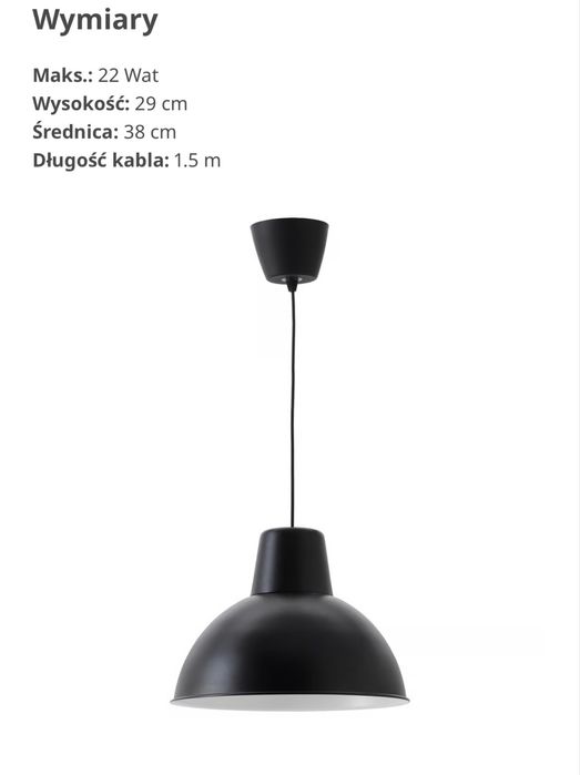 SKURUP Lampa wisząca ikea