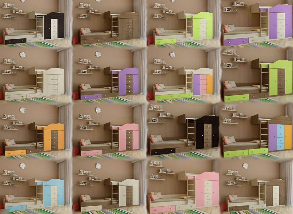 Двоярусне ліжко кровать двухъярусная