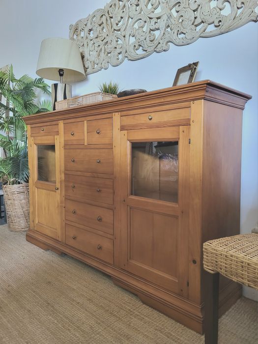 aparador, consola, vitrine, armario, louceiro, rustico