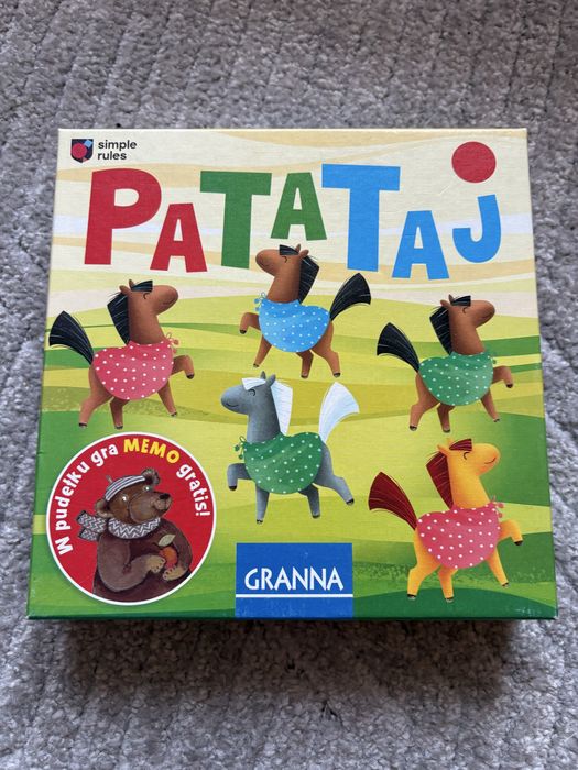 Zestaw dwóch gier planszowa i karciana 4+