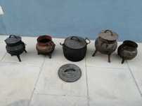 panelas de ferro antigas