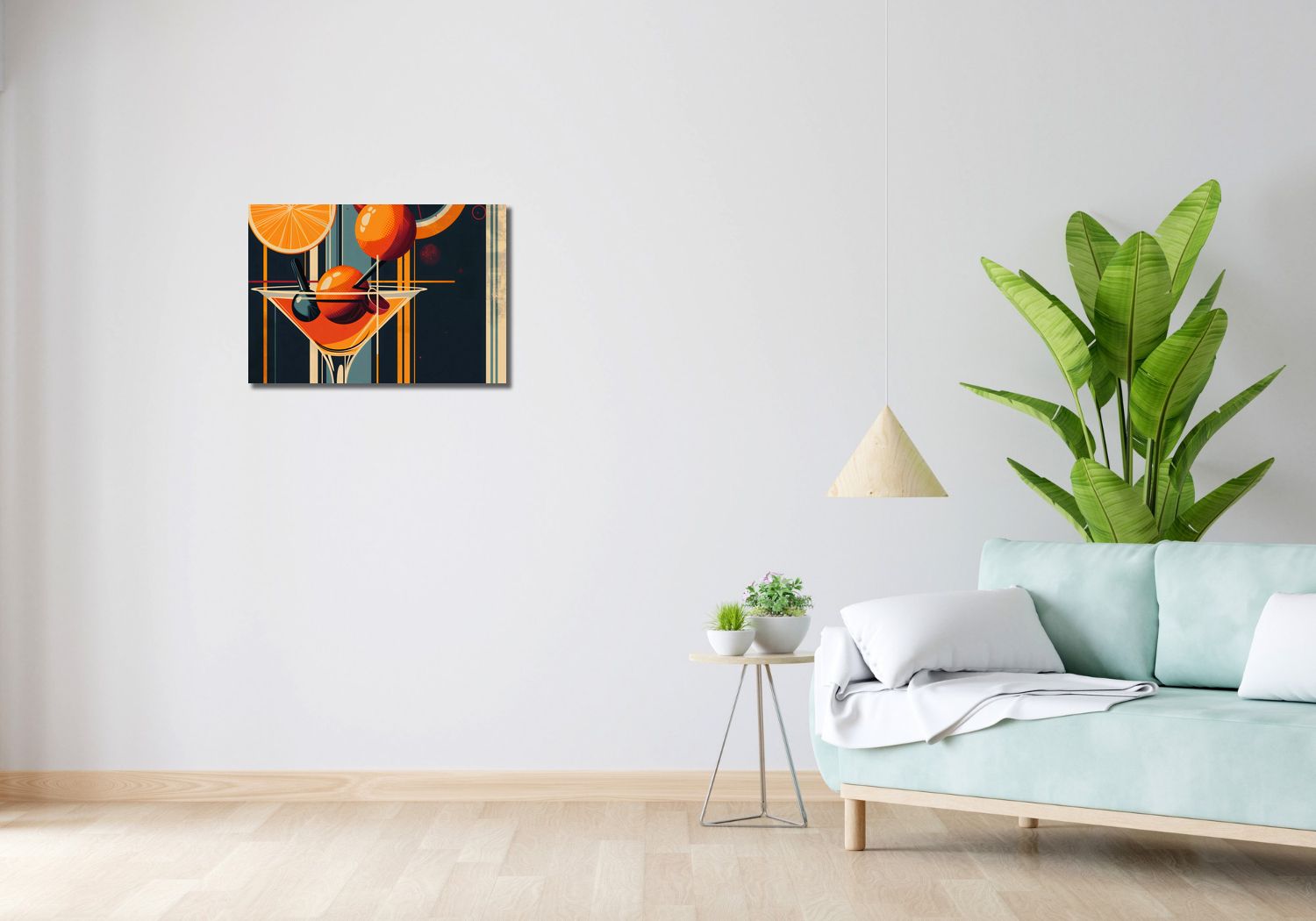 Obraz 60x40cm Koktajl w Stylu