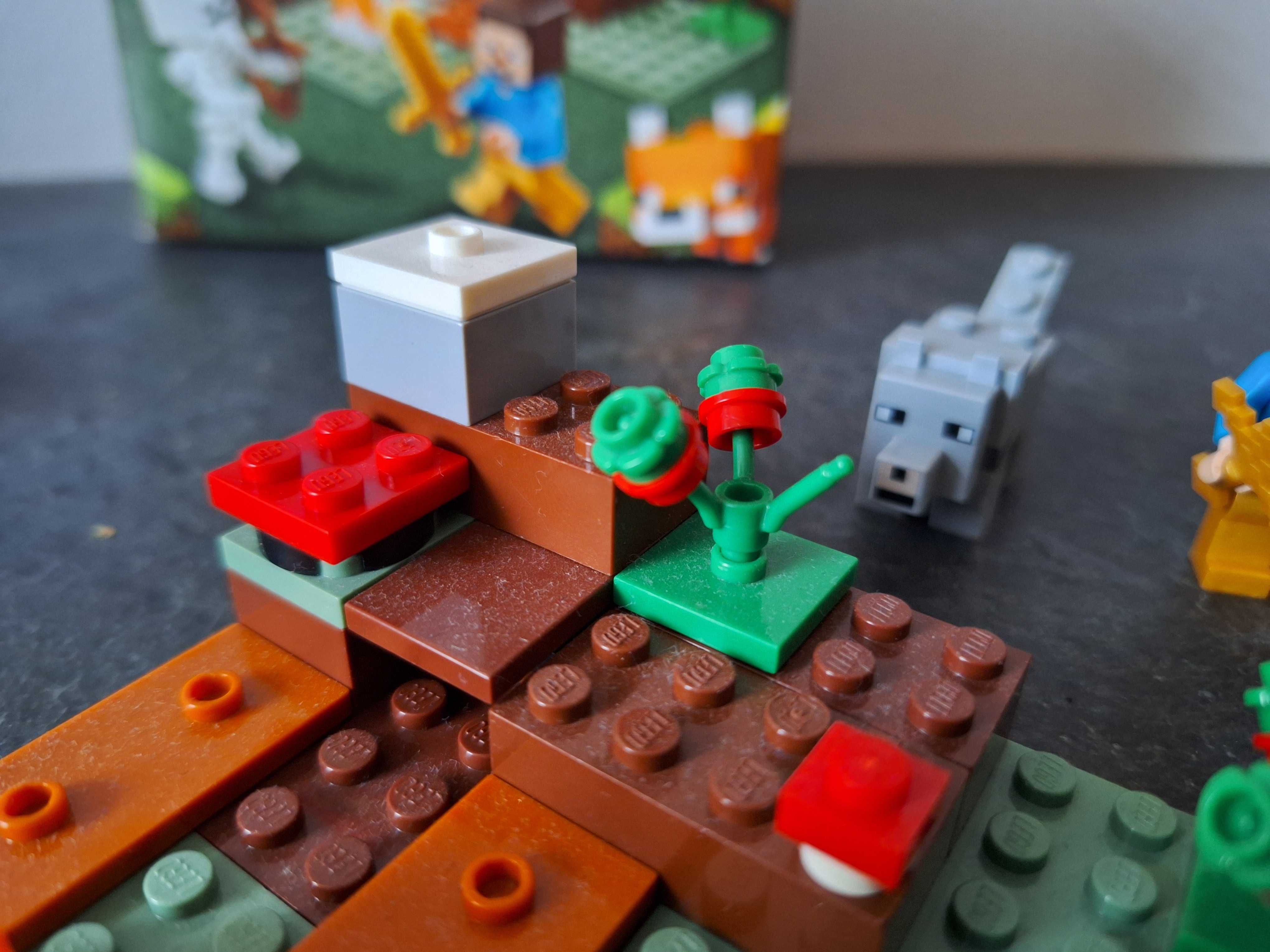 Oryginalne klocki Lego Minecraft 21162