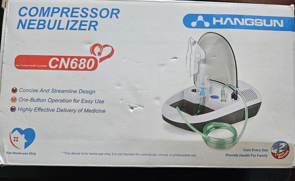 Nebulizator CN680 Hangsun - Krótki czas inhalacji