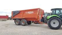 SODIMAC XEAL 6324  Duża Mocna przemysłowa Przyczepa Rolnicza, 24m3, 17 ton !!!