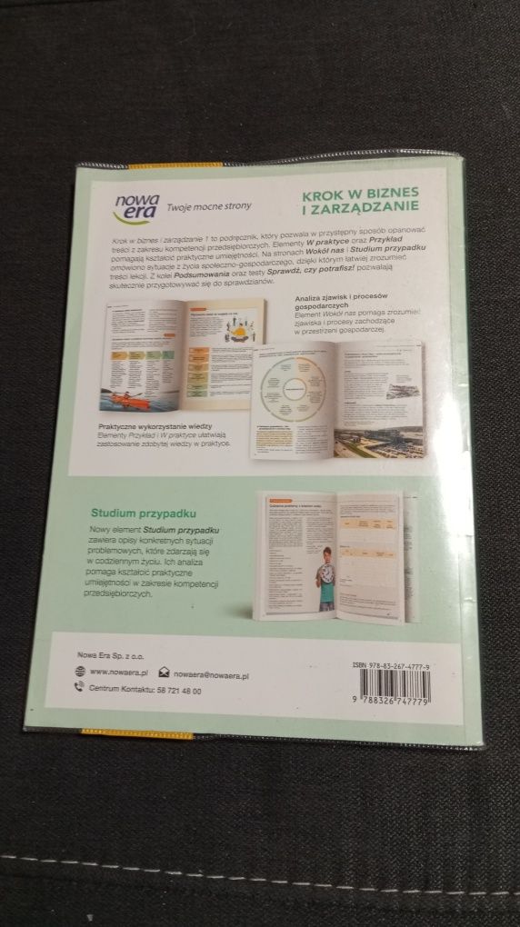 Krok w biznes i zarządzanie 1 podręcznik