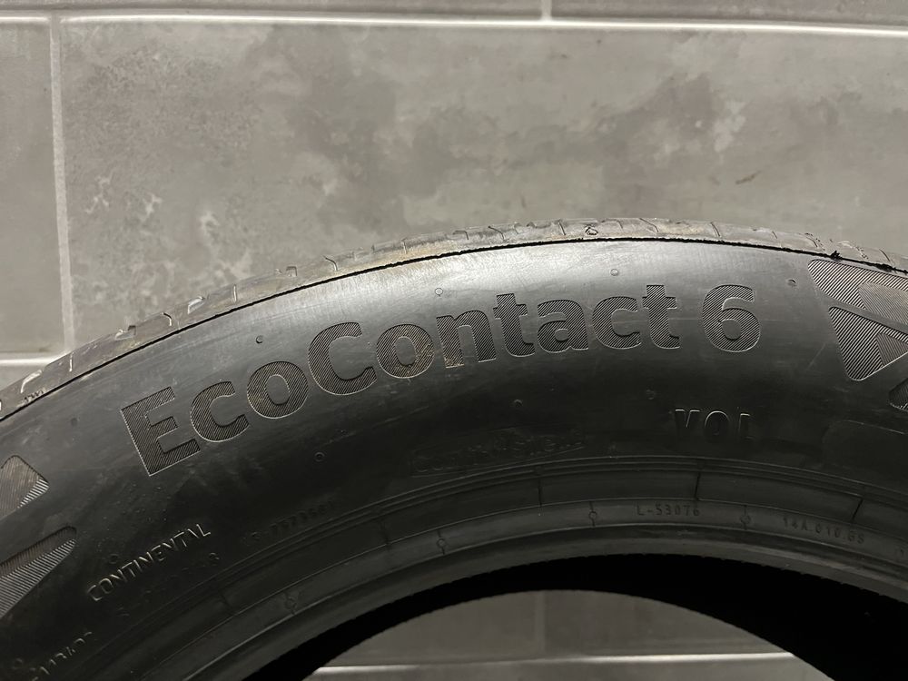 Opony Letnie 235/55R19 Continental EcoContact 6 VOL 235/55/19 Nowe