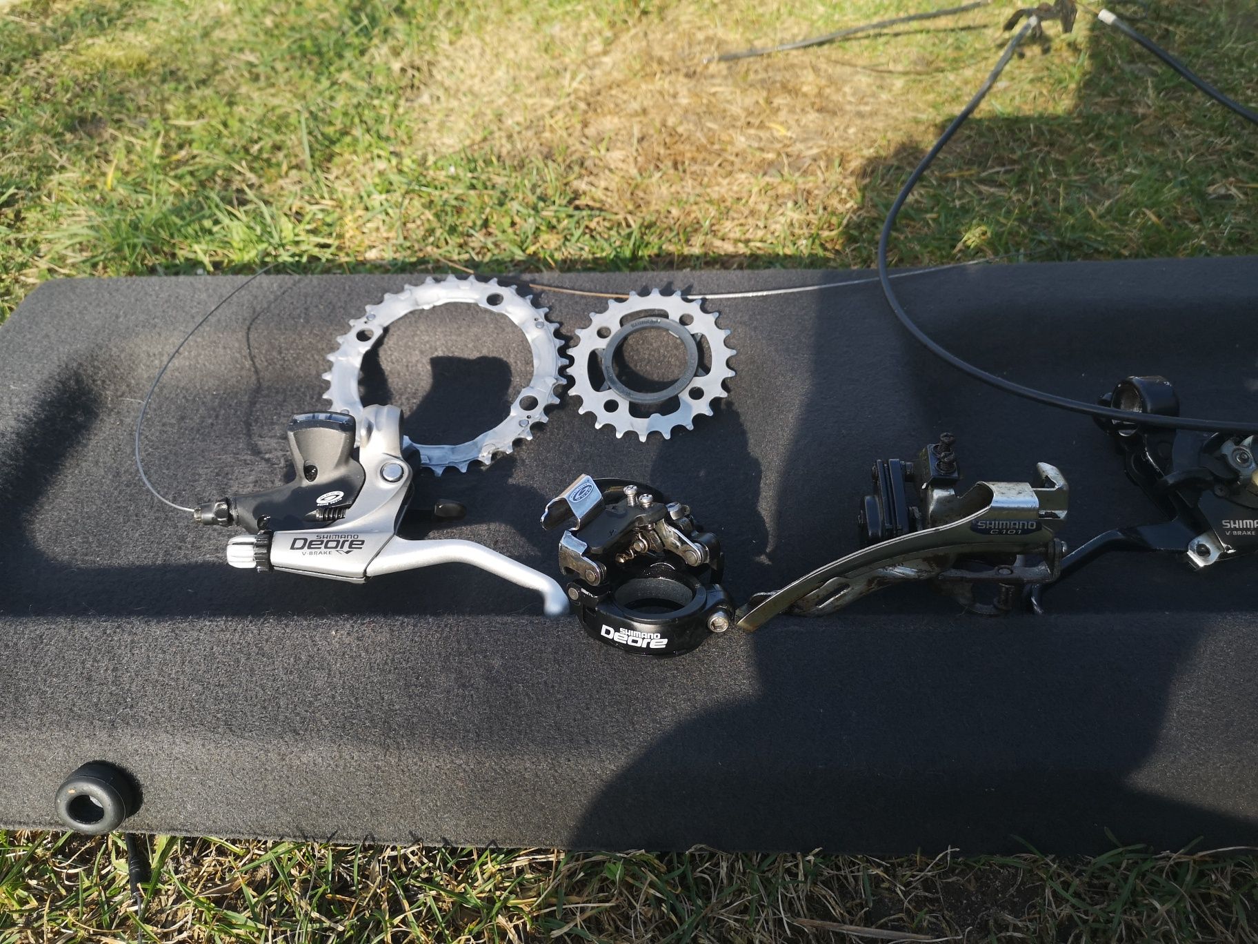 Osprzęt Shimano Deore klamkomanetka