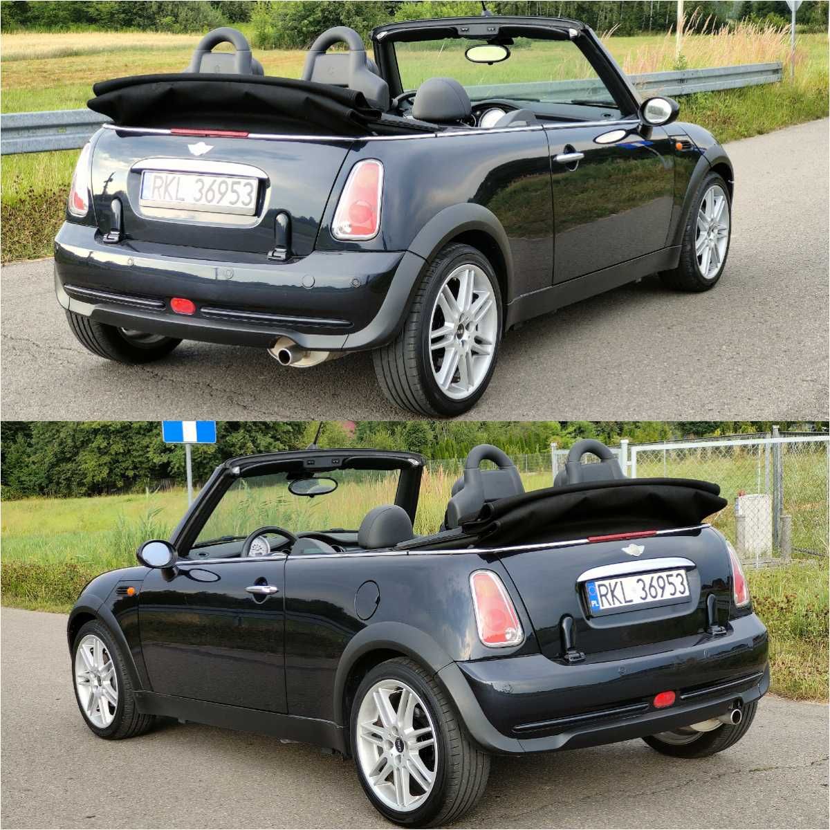 Mini Cooper Cabrio 1.6 alu 17 ksenon po dużym serwisie OKAZJA