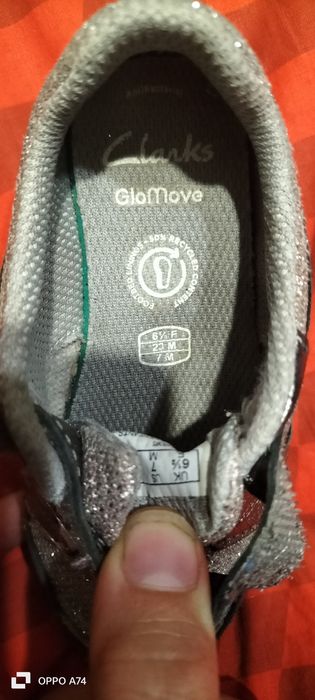 Кросівки дівчинка Clarks 23 розмір