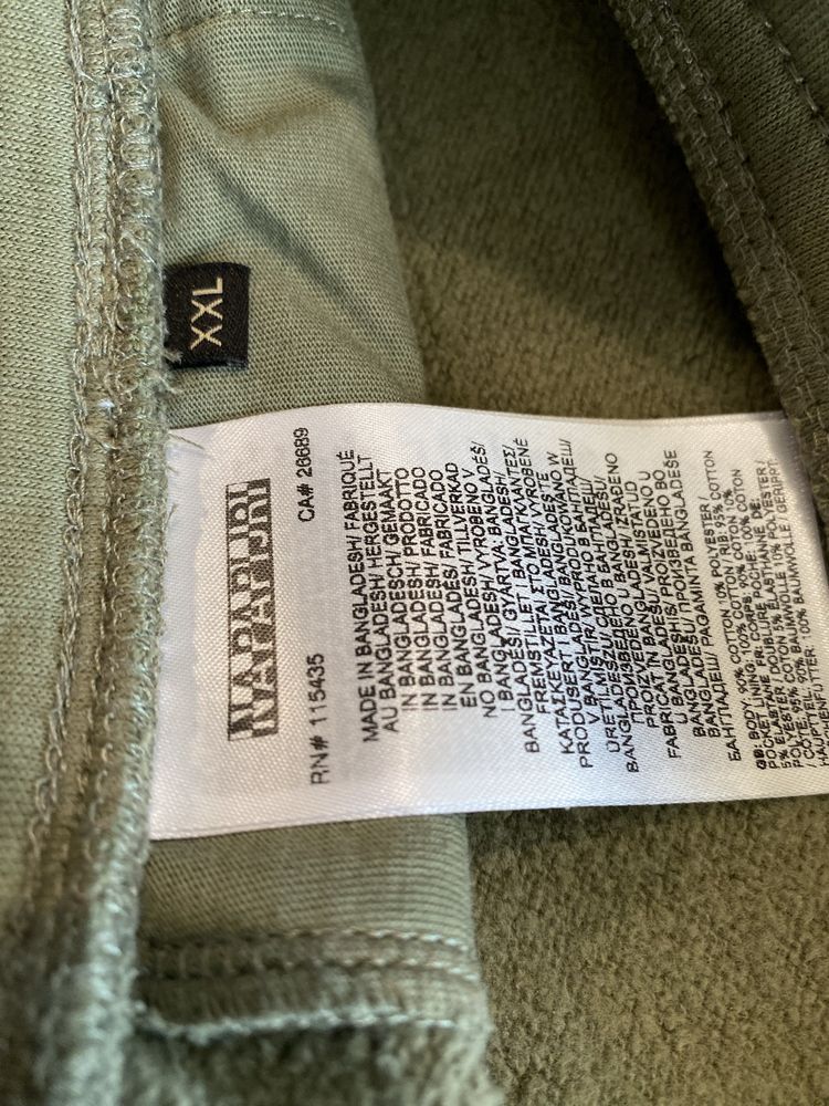 Spodnie Dresowe Bawełniane Napapijri 2XL Nowe