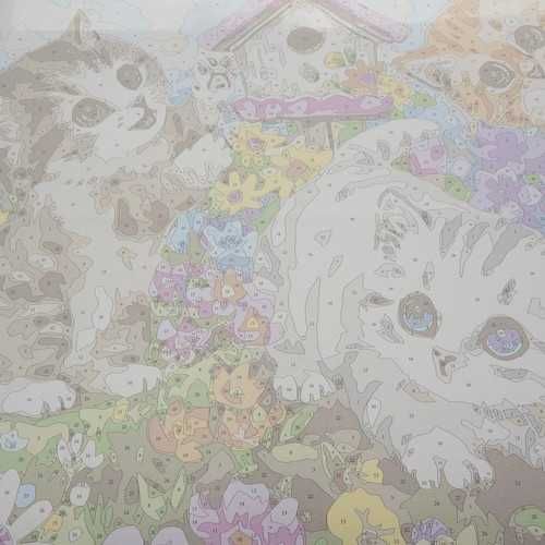 Malowanie po numerach 40x50cm- kotki Maaleo