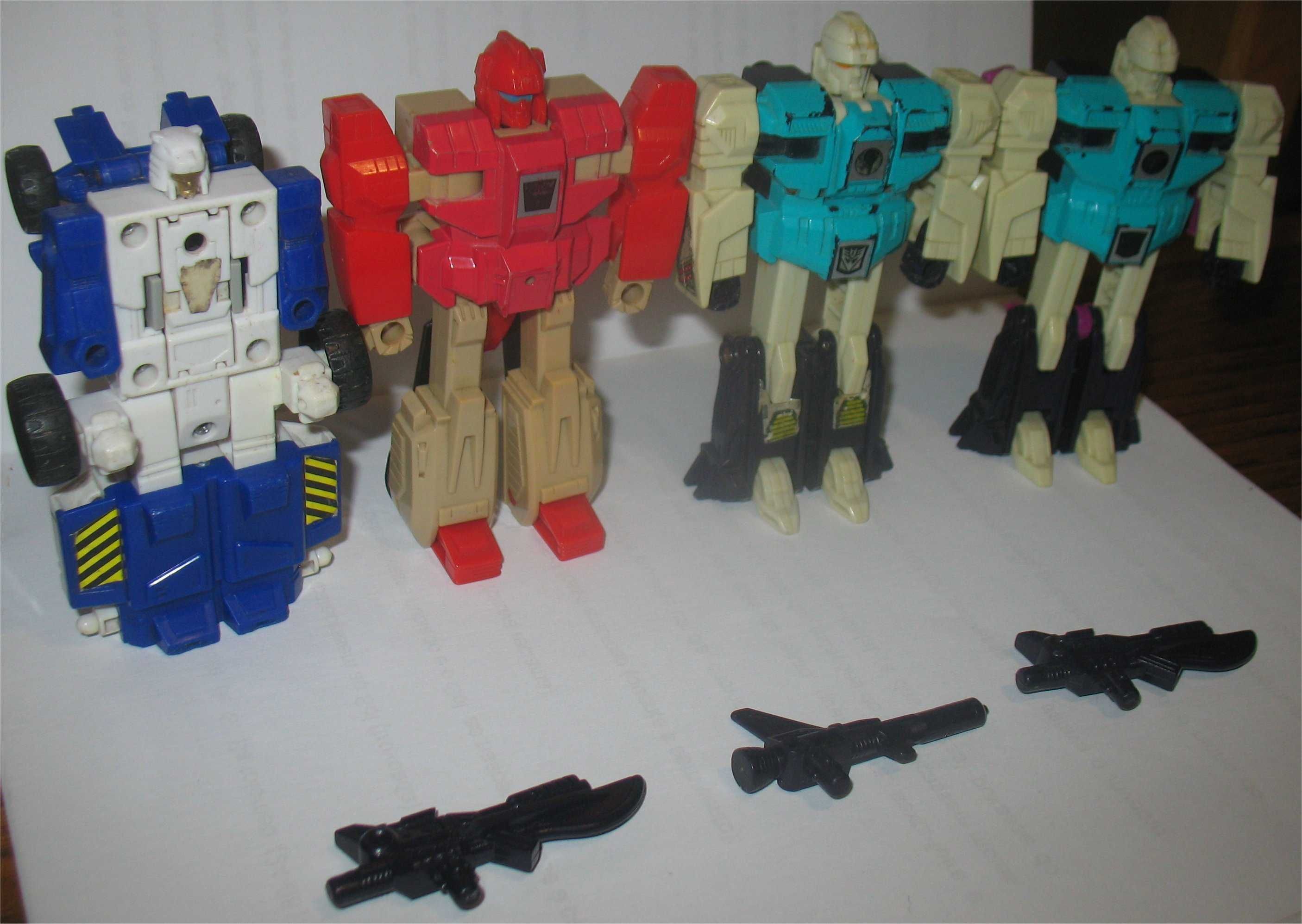 Takara - 4 Transformers dos anos 80