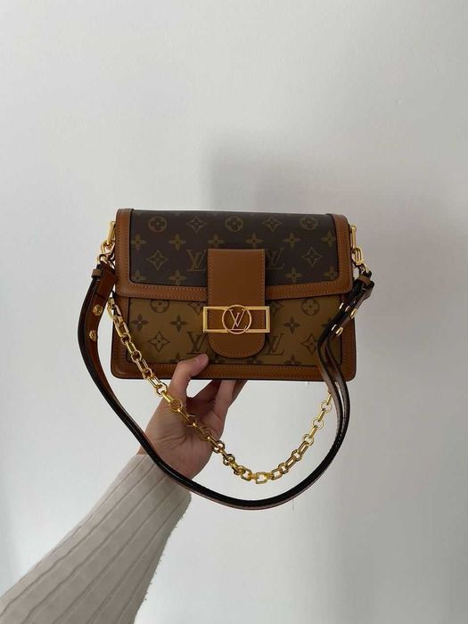 Сумка Louis Vuitton Dauphine MM Bag (Оплата при отриманні)