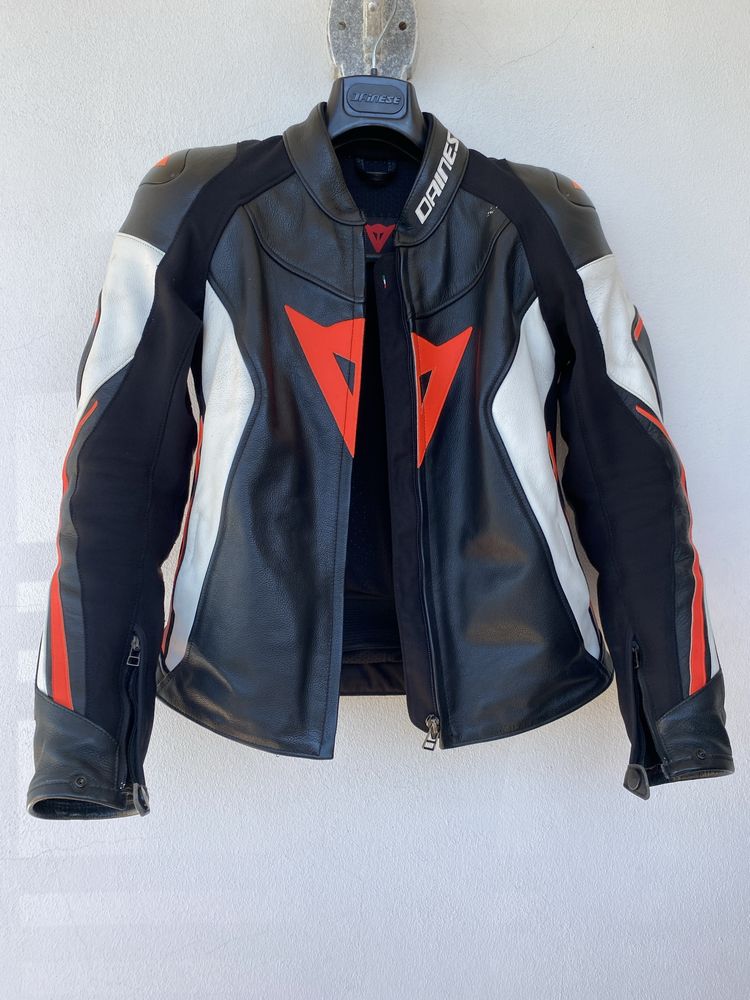Casaco Motard Dainese Pele Senhora T 42