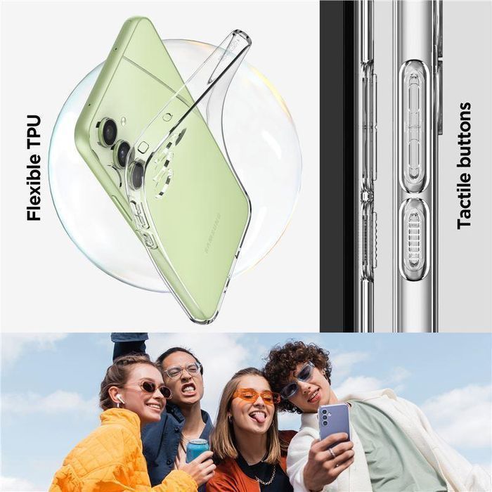 Etui Spigen Liquid Crystal do Samsung Galaxy A54 5G - Przezroczyste