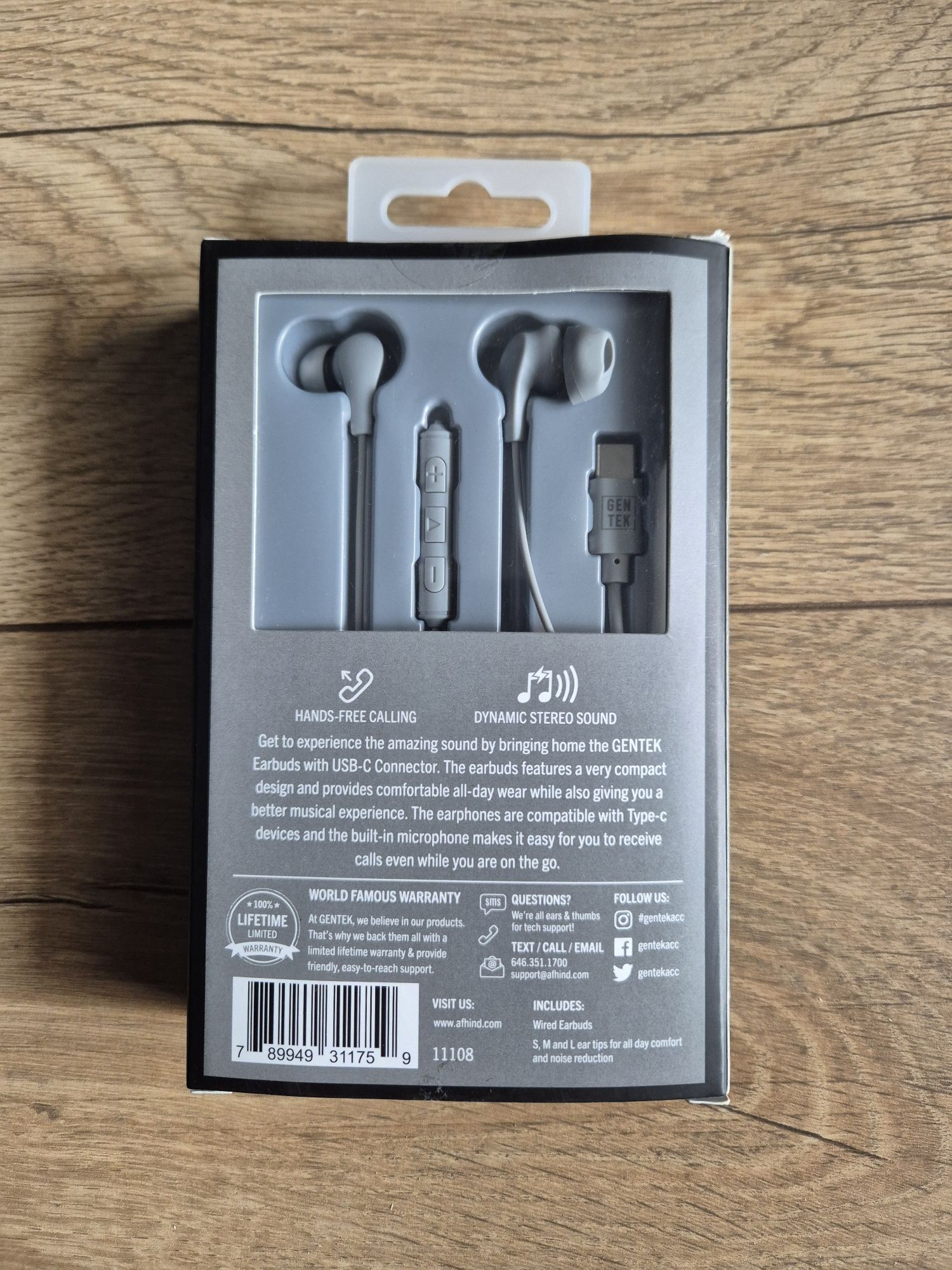 Earbuds GEN TEK słuchawki