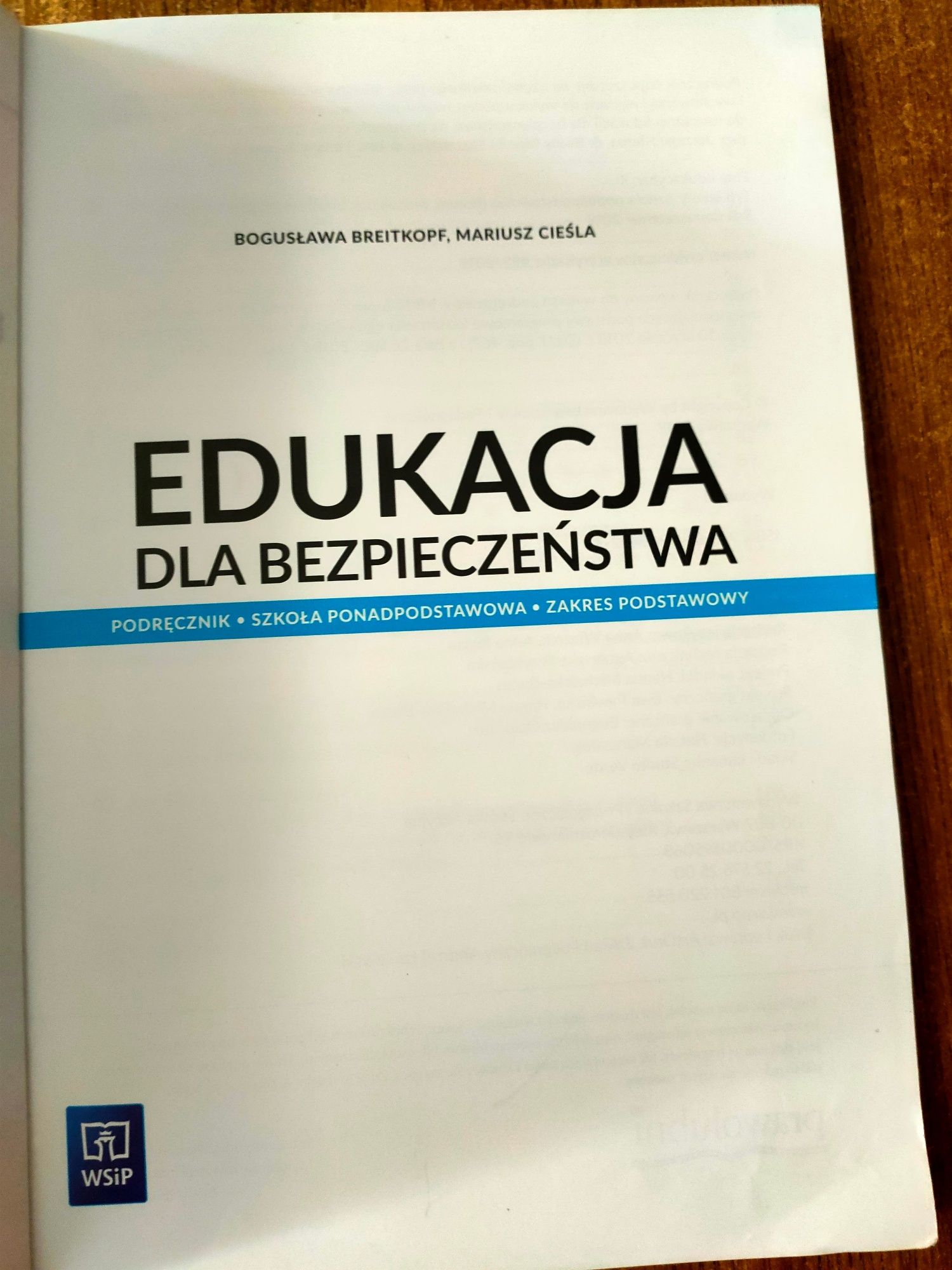 Edukacja dla bezpieczeństwa LO Kl.1