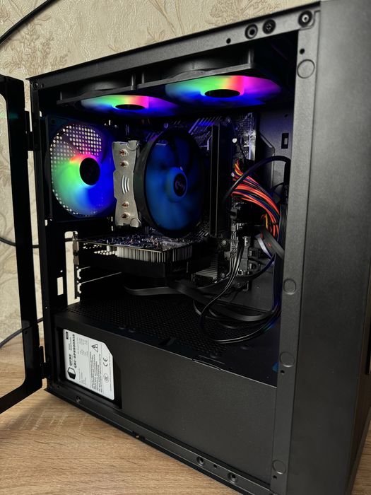 Продам ПК i5 10400f + GTX 1050ti + 16gb ram + M2 + SSD 256gb + 1TB HDD