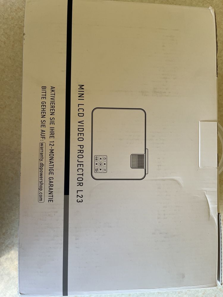 Проектор 5G WiFi Bluetooth- DBPOWER MINI L23