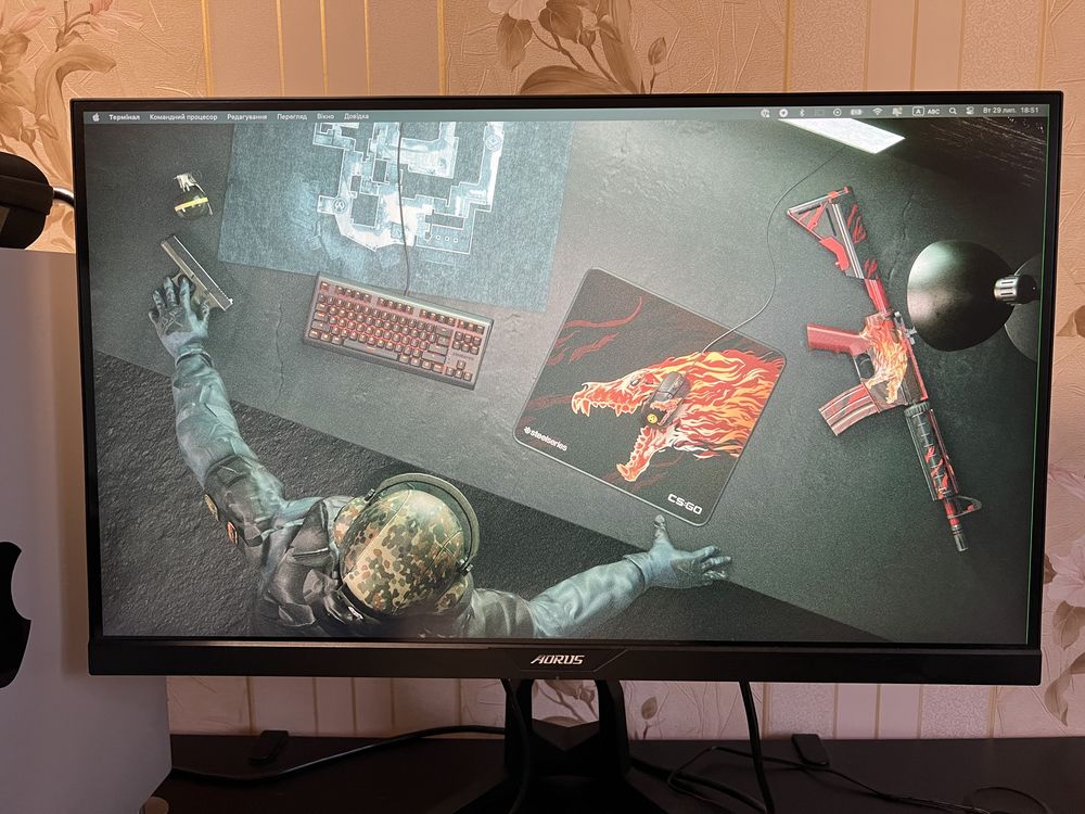 Ігровий монітор AORUS AD27QD 27” 144Hz IPS QHD
