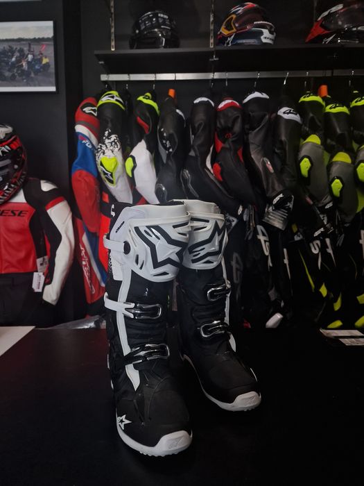 Buty ALPINESTARS TECH 10 Black/White !Gratis! Rozmiary w opisie!