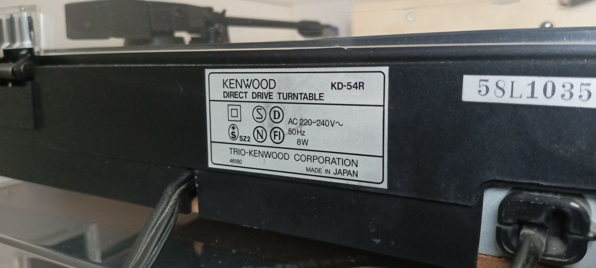 Gramofon Kenwood KD 54R  japan