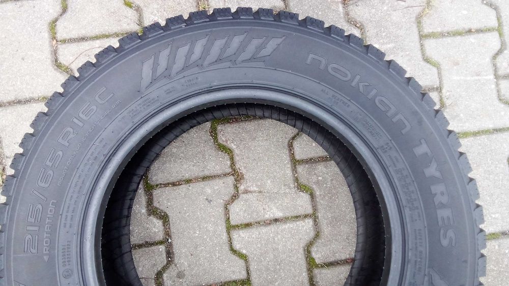Opony Zimowe Nokian 215x65x16C 109/107T 2021 rok 7,5mm 270zł sztuka