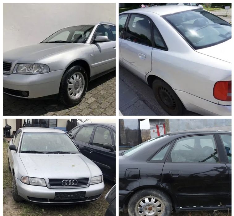 Розборка/Запчастини Audi A4 B5 кузов,крило,двері,бампер,фара,