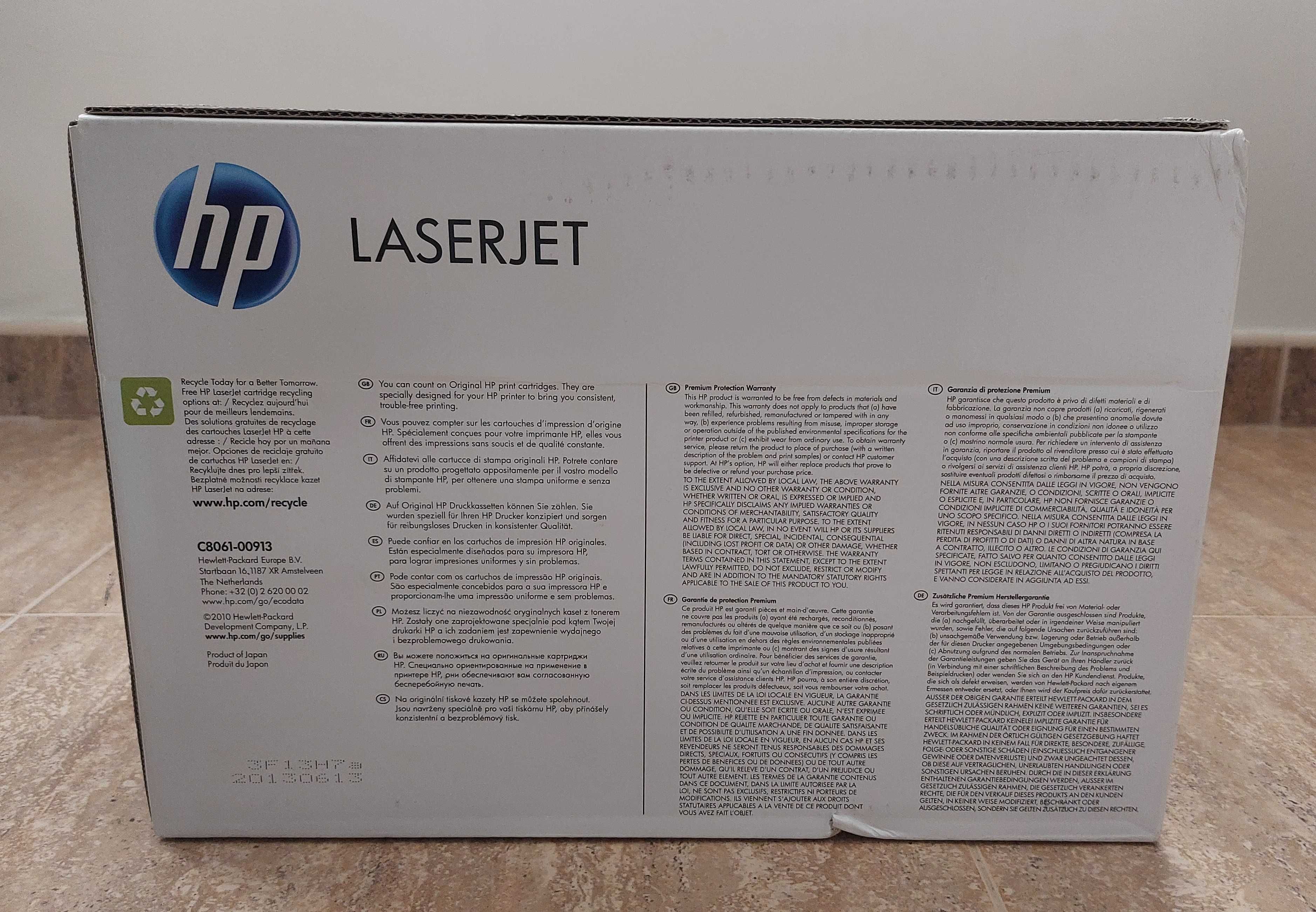 Toner hp Laserjet 61x Preto C8061X